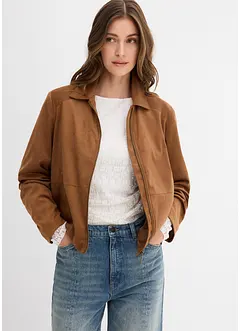 Giacca in similpelle scamosciata, bonprix