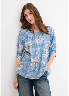 Blusa in misto viscosa fine, bonprix