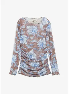 Maglia a maniche lunghe in mesh fine, bonprix