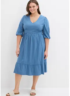 Abito in jersey di puro cotone, bonprix