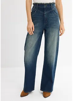 Jeans straight, vita alta, bonprix