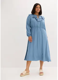 Abito lungo in viscosa fluente, bonprix