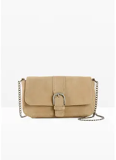 Borsa a tracolla in pelle scamosciata, bonprix