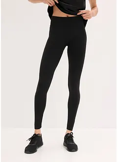 Leggings sportivi senza cuciture, arricciati dietro, bonprix