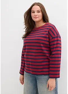 Maglia a righe in puro cotone biologico, bonprix
