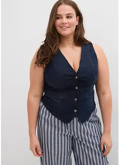 Gilet in jeans, bonprix