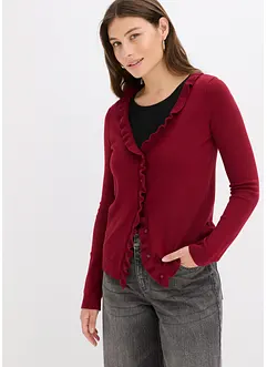 Cardigan in filato fine, bonprix