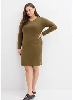 Abito in jersey aderente (pacco da 2), bonprix