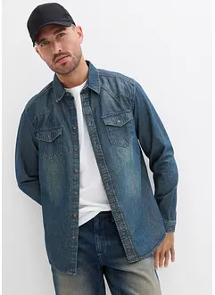 Camicia in jeans di puro cotone, bonprix