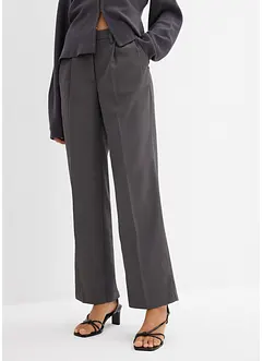 Pantaloni con pinces in barrel shape, bonprix