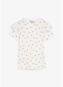 T-shirt in misto cotone biologico elasticizzato, bonprix