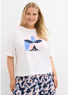 T-shirt in puro cotone, bonprix