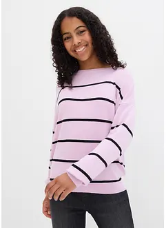 Maglione in filato fine misto viscosa, bonprix