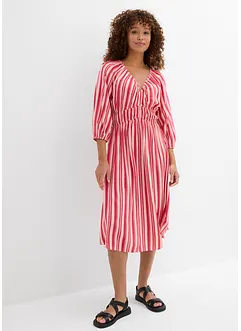 Abito midi in morbida viscosa, bonprix