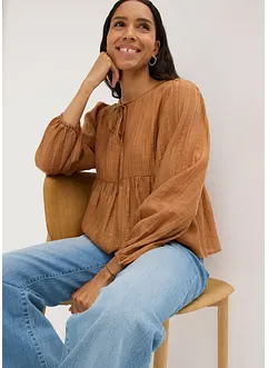 Blusa in lyocell, bonprix