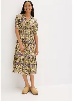 Abito midi fantasia, bonprix