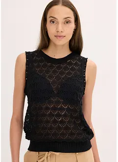 Top traforato, bonprix