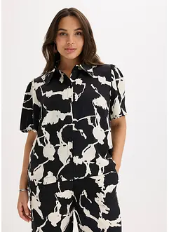 Blusa in satin fluente, bonprix
