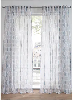 Tenda trasparente con poliestere riciclato (pacco da 1), bonprix