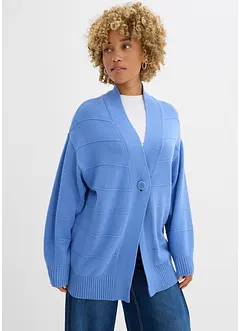 Cardigan lungo in maglia, bonprix