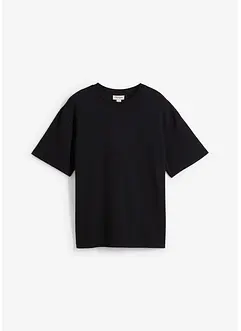 T-shirt in jersey operato pesante, loose fit, bonprix