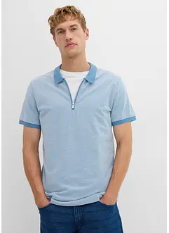 Polo in piquet con cerniera, bonprix
