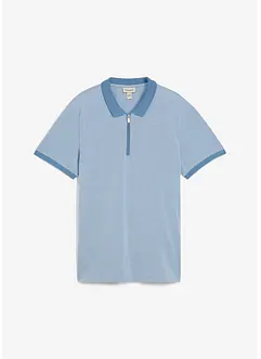 Polo in piquet con cerniera, bonprix