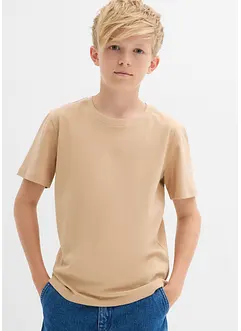 T-shirt in puro cotone biologico (pacco da 3), bonprix