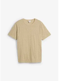 T-shirt in puro cotone biologico con fantasia, bonprix