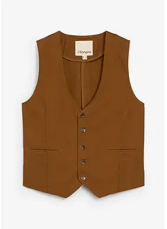 Gilet in tela di cotone, bonprix