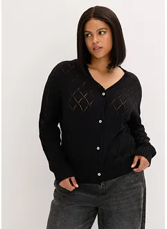 Cardigan traforato, bonprix