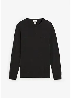 Maglione in filato fine con puro cotone, bonprix