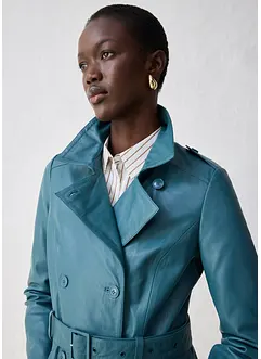 Trench in nappa d'agnello, bonprix