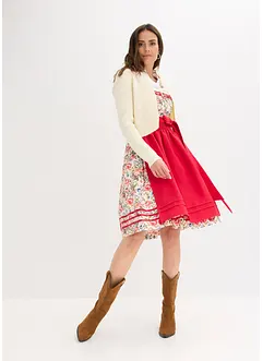 Abito bavarese con grembiule ricamato (set 2 pezzi), bonprix