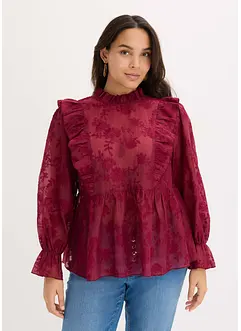 Blusa con ricami, bonprix