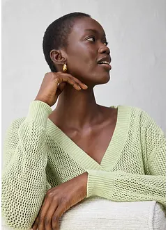 Cardigan traforato, bonprix