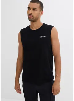 Canotta in puro cotone biologico, loose fit (pacco da 2), bonprix