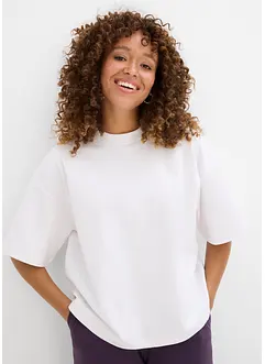 Maxi maglia in puro cotone biologico pesante, bonprix