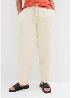 Pantaloni in felpa di puro cotone biologico, bonprix