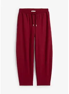 Pantaloni barrel in felpa di puro cotone biologico, bonprix