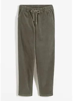 Pantaloni di velluto a coste con cordoncino, bonprix