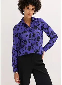 Camicetta in chiffon fantasia, bonprix
