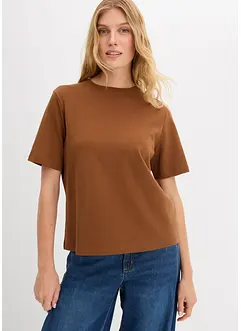 T-shirt in puro cotone biologico pesante, bonprix