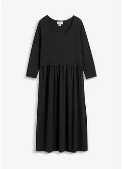 Abito midi in jersey di cotone, bonprix