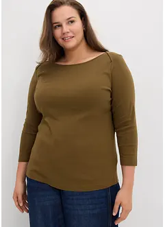 Maxi maglia in puro cotone biologico, bonprix