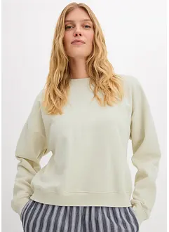 Felpa oversize in puro cotone biologico, bonprix