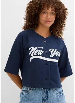 Felpa oversize in misto cotone morbido, bonprix