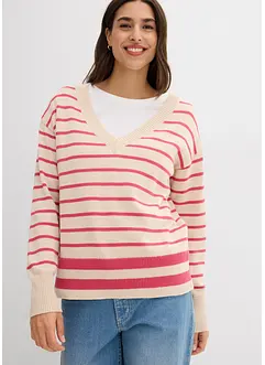Maglione in misto cotone, bonprix