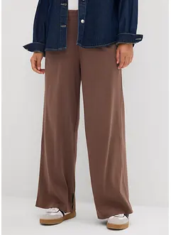 Pantaloni in jersey interlock, bonprix