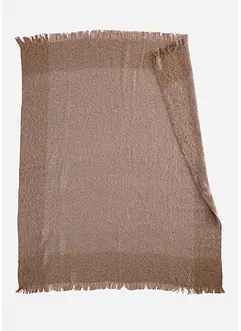 Plaid con frange, bonprix